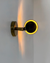 French_Adjustable_Brass_Wall_Sconce,_1950s