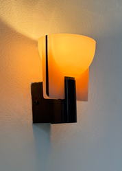 Italian_Brushed_Metal_and_Pink_Frosted_Glass_Wall_Light,_1980s