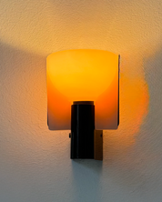 Italian_Brushed_Metal_and_Pink_Frosted_Glass_Wall_Light,_1980s