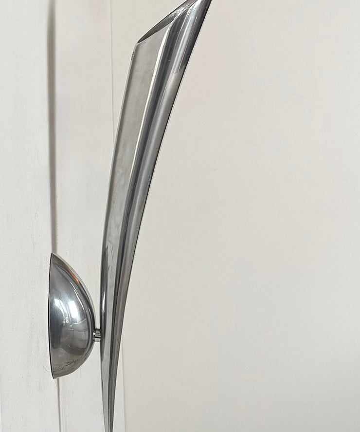 Chrome_Metal_Wall_Light,_France,_1970s