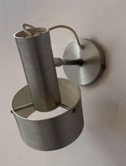 French_Adjustable_Brushed_Aluminium_Wall_Light,_1970s