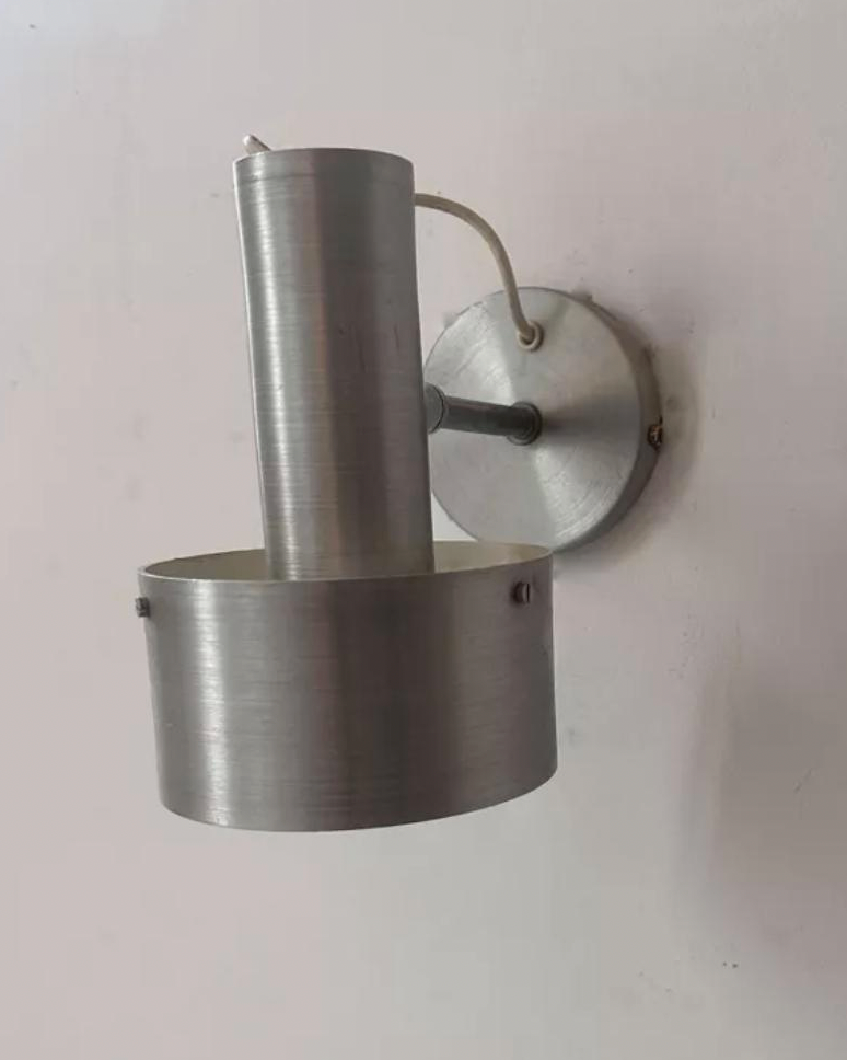 French_Adjustable_Brushed_Aluminium_Wall_Light,_1970s