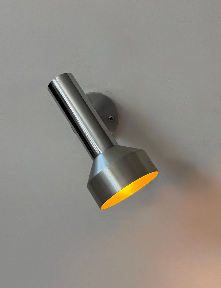 Adjustable_Brushed_and_Chrome_Metal_Wall_Light,_France,_1970s