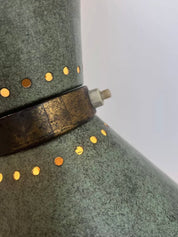 Adjustable_Brass_and_Patinated_Green_Wall_Light,_Italy,_1950s