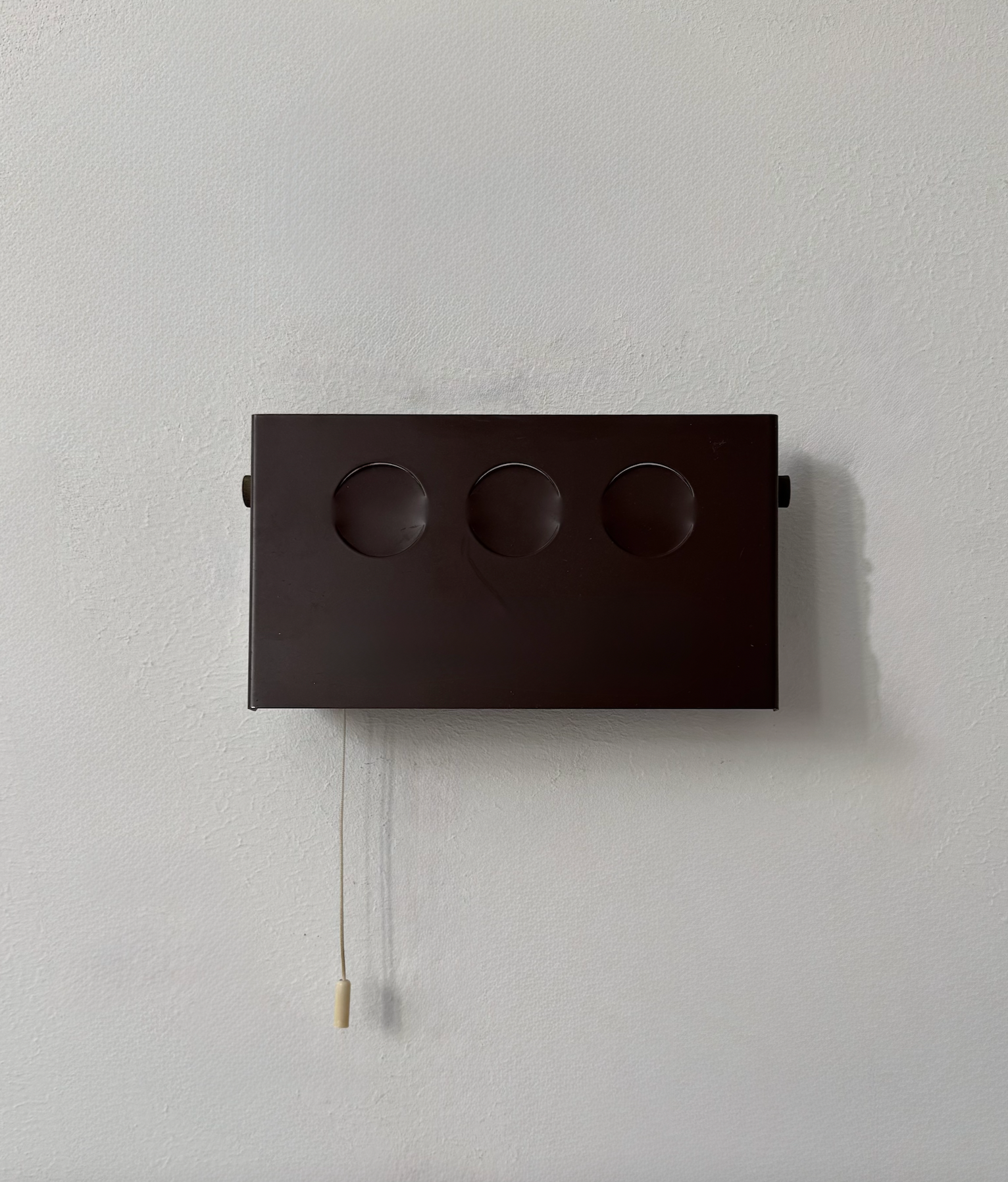 Danish_Adjustable_Brown_Metal_Wall_Light,_1970s