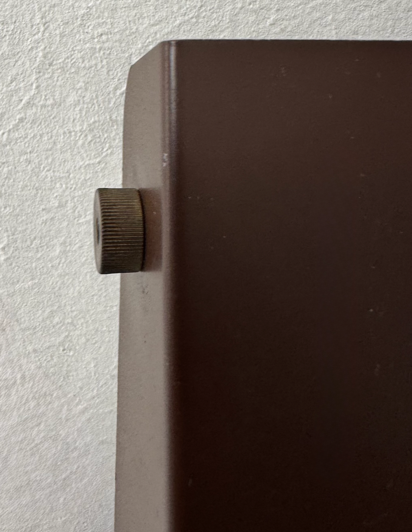 Danish_Adjustable_Brown_Metal_Wall_Light,_1970s