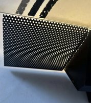 Vetri_Murano_Frosted_Glass_Wall_Light_with_Perforated_Metal,_Italy,_1980s