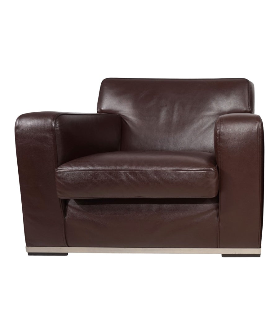 Apta_Imprimatur_Leather_Armchair_by_Antonio_Citterio_for_Maxalto_B&B_Italia,_1999,_Italy