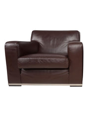 Apta_Imprimatur_Leather_Armchair_by_Antonio_Citterio_for_Maxalto_B&B_Italia,_1999,_Italy