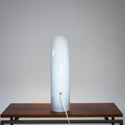 Arc_Shaped_White_Aluminium_Table_Lamp_by_Georges_Frydman,_1960s