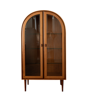 Arched_Teak_and_Glass_Display_Cabinet_with_Integrated_Lighting_by_Brinkmann,_Germany,_1980s