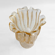 Archimede_Seguso_Murano_Glass_Table_Lamp_with_Gold_Flecks,_Italy_1960s