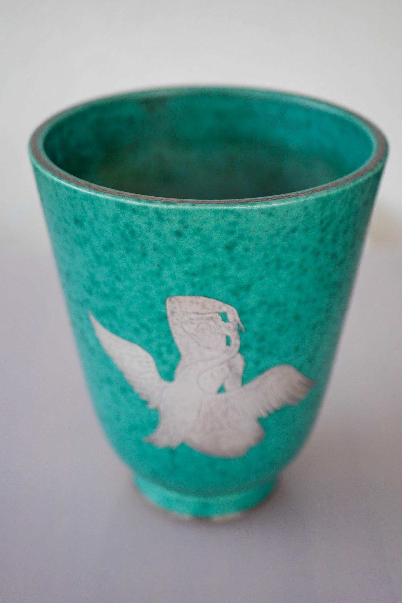 Argenta_“Leda_and_the_Swan”_Vase_by_Wilhelm_Kåge_for_Gustavsberg,_Sweden,_1930s
