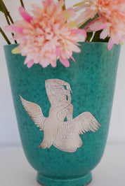Argenta_“Leda_and_the_Swan”_Vase_by_Wilhelm_Kåge_for_Gustavsberg,_Sweden,_1930s