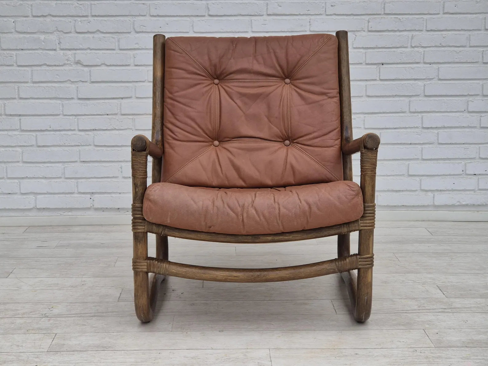 Leather_and_Bamboo_Armchair,_1970s,_Scandinavia
