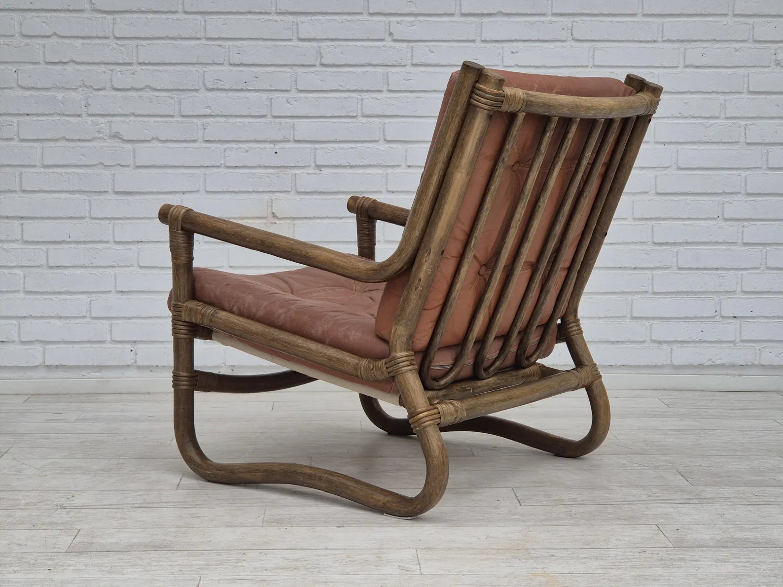 Leather_and_Bamboo_Armchair,_1970s,_Scandinavia