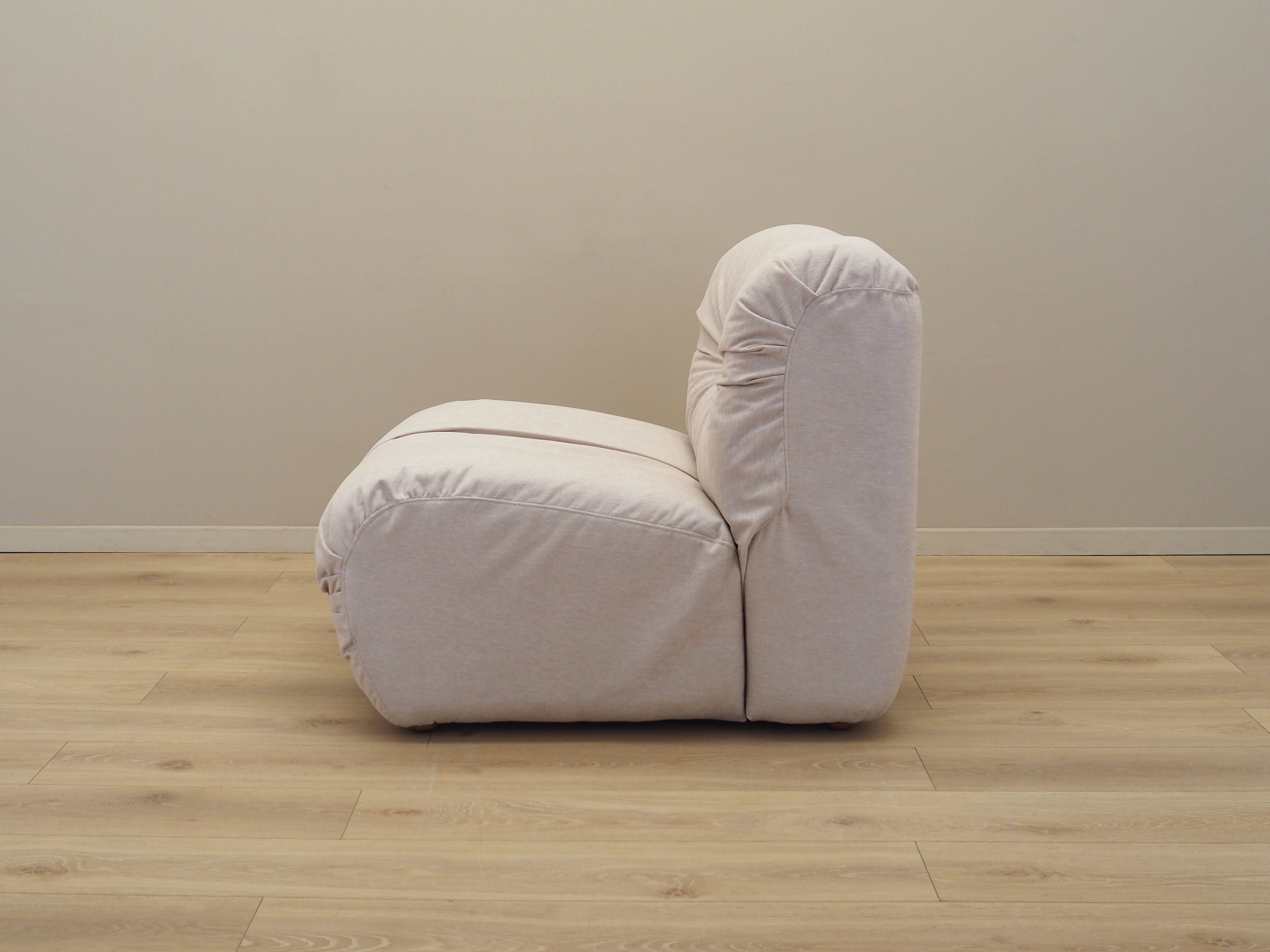 Armchair,_Beige_Upholstery,_1970s,_Italy