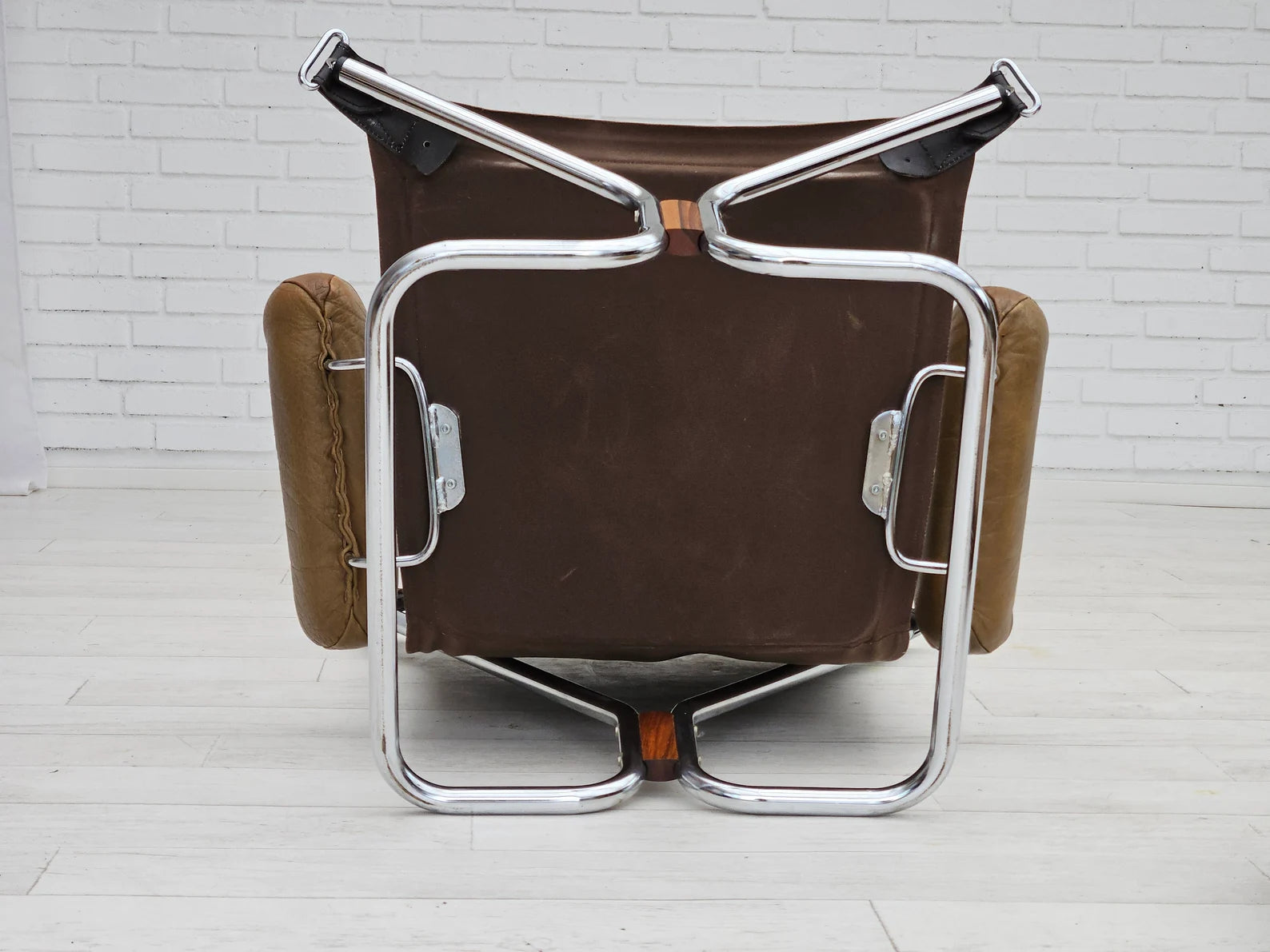 Leather_Lounge_Armchair_by_Harald_Relling_for_Westnofa,_1970s,_Norway