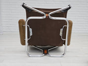 Leather_Lounge_Armchair_by_Harald_Relling_for_Westnofa,_1970s,_Norway