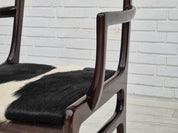 Armchair_by_Ole_Wanscher,_Mahogany_&_Cowhide,_1960s_Denmark