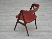 Chair_by_TH_Harlev_for_Farstrup_in_Teak_and_Leather,_1960s,_Denmark