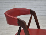 Chair_by_TH_Harlev_for_Farstrup_in_Teak_and_Leather,_1960s,_Denmark