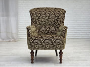 Armchair,_Green_Furniture_Velour_&_Ash_Wood,_1950s_Denmark