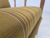 Armchair,_Oak_Frame_&_Wool_Upholstery,_1970s_Denmark