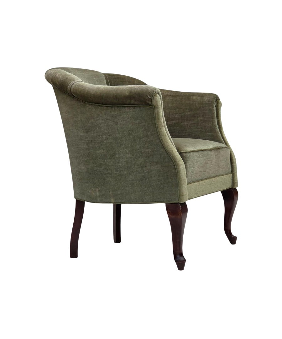 Armchair,_Solid_Wood_&_Upholstery,_1960s_Denmark