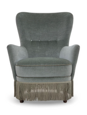 Armchair,_Upholstered_&_Beech_Wood_Frame,_1970s_Denmark