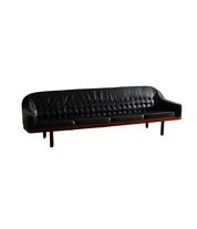 Arne_Halvorsen_Model_2010_Sofa,_Norwegian_Black_Leather_Mid_Century_Modern,_1960s