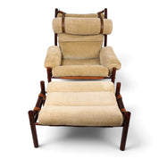 Set_of_Inca_Lounge_Chair_and_Ottoman_by_Arne_Norell_for_Norell_Möbel_AB,_Sweden