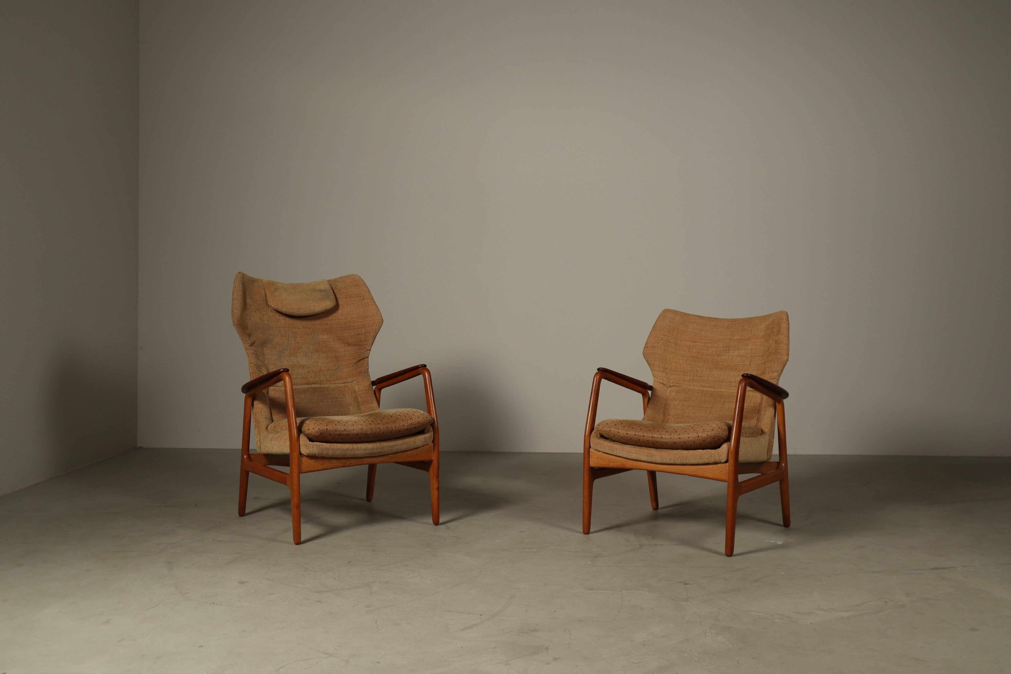 3-Piece_Lounge_Set_by_Arnold_Madsen_&_Henry_Schubell_for_Bovenkamp,_Oak_and_Teak,_Netherlands,_1964