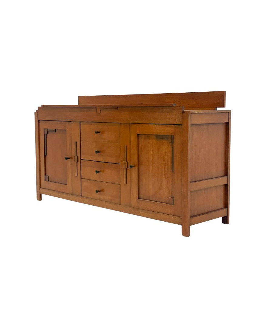 Art_Deco_Cherry_Wood_Sideboard,_Amsterdam_School_Style,_1920s