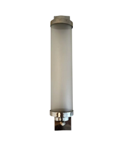 Art_Deco_Chrome_and_Frosted_Glass_Wall_Light,_France,_1930s