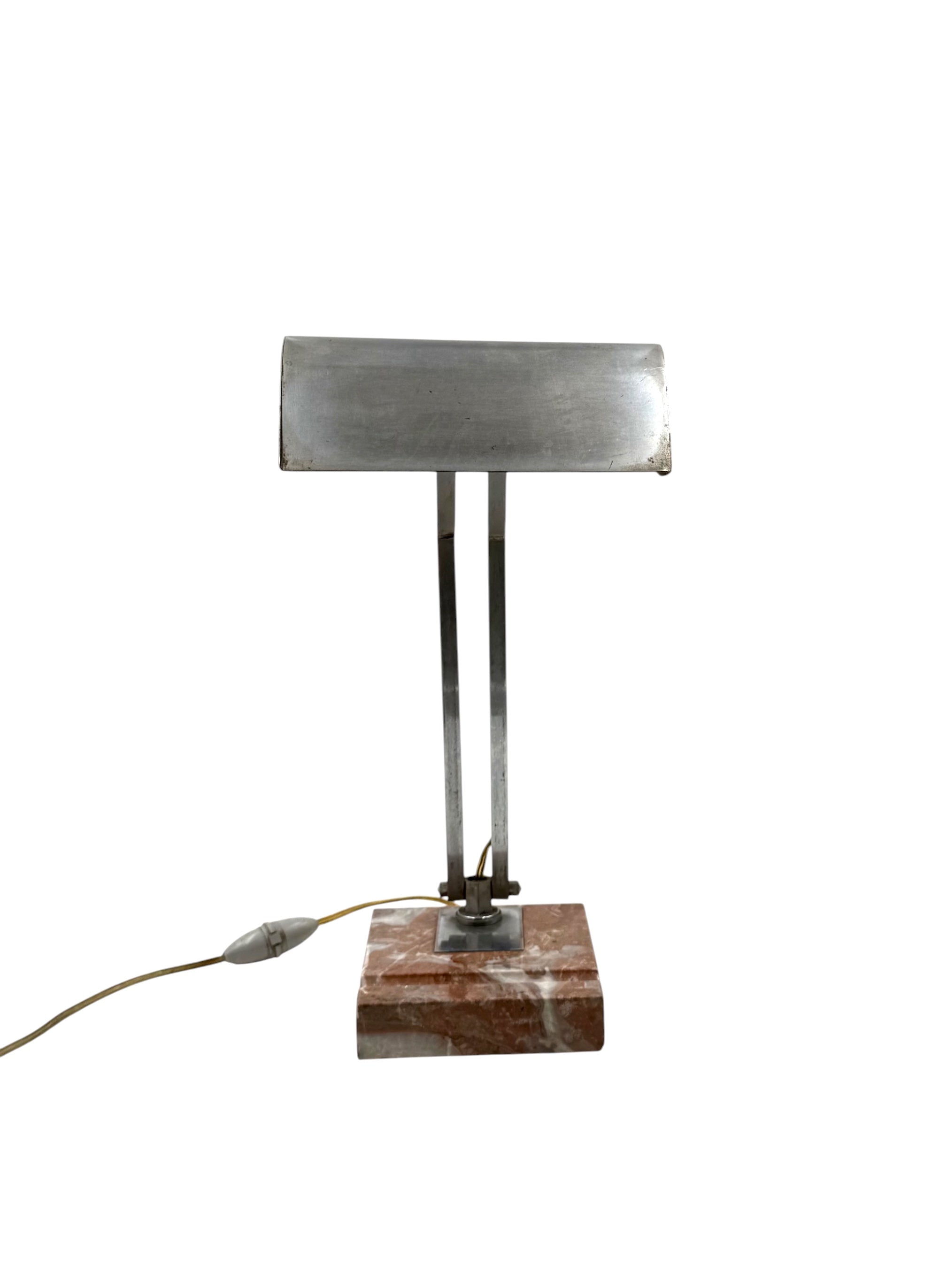 Art_Deco_Desk_Lamp_in_Chrome_and_Red_Marble,_France_1930s