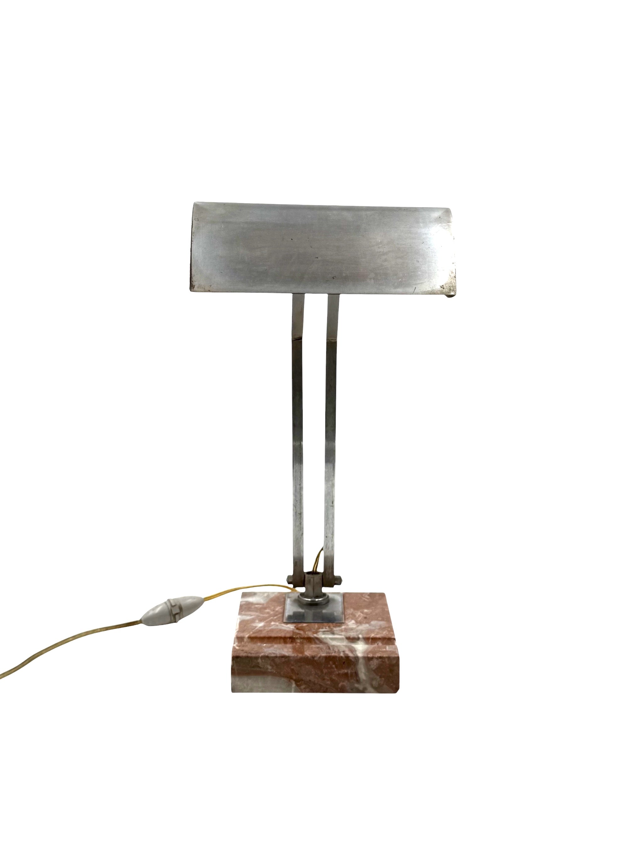 Art_Deco_Desk_Lamp_in_Chrome_and_Red_Marble,_France_1930s