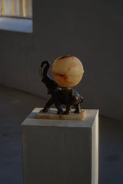 Art_Deco_Elephant_Table_Lamp_with_Alabaster_Globe