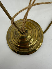 Art_Deco_Glass_Hanging_Lamp_with_Brass_and_Rope_Suspension,_1950s