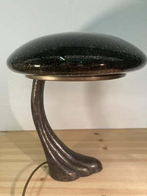 Art_Deco_Murano_Bubble_Glass_Mushroom_Table_Lamp