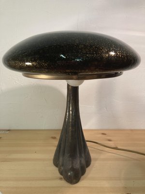 Art_Deco_Murano_Bubble_Glass_Mushroom_Table_Lamp