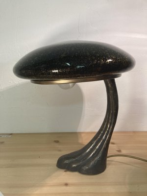 Art_Deco_Murano_Bubble_Glass_Mushroom_Table_Lamp