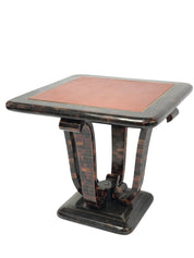 Art_Deco_Style_Table_by_Enrique_Garcel_Attributed_Leather_Resin_1980s