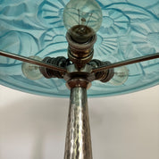 1920s–30s_Art_Deco_Table_Lamp_by_David_Guéron_for_Degué,_Blue_Pâte_de_Verre_Glass,_France