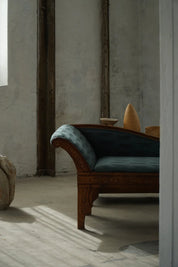 Art_Nouveau_Chaise_Lounge_in_Oak_with_Lisa_Larson_Mikey_Upholstery