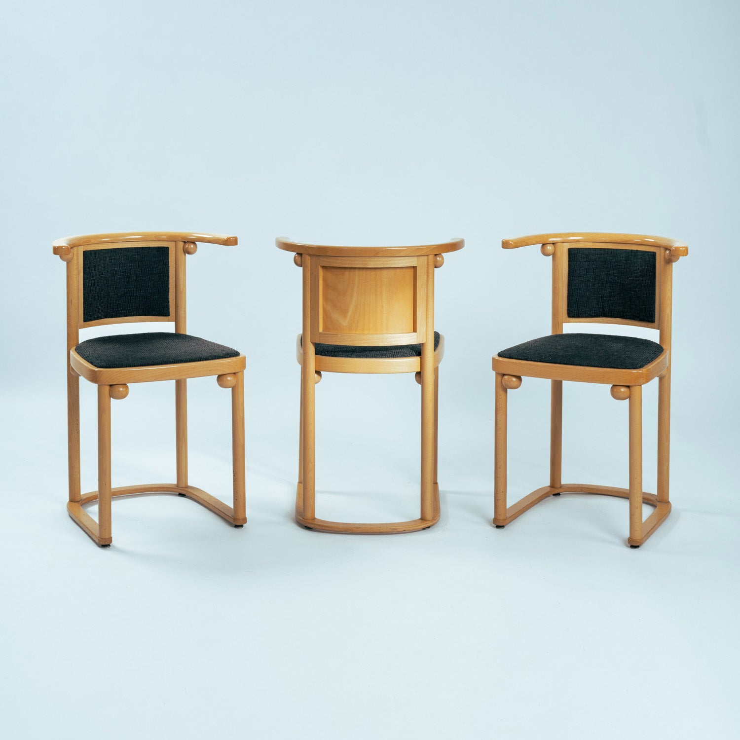 Set_of_3_Art_Nouveau_Fledermaus_Chairs_by_Josef_Hoffmann_for_Wittmann,_1980s