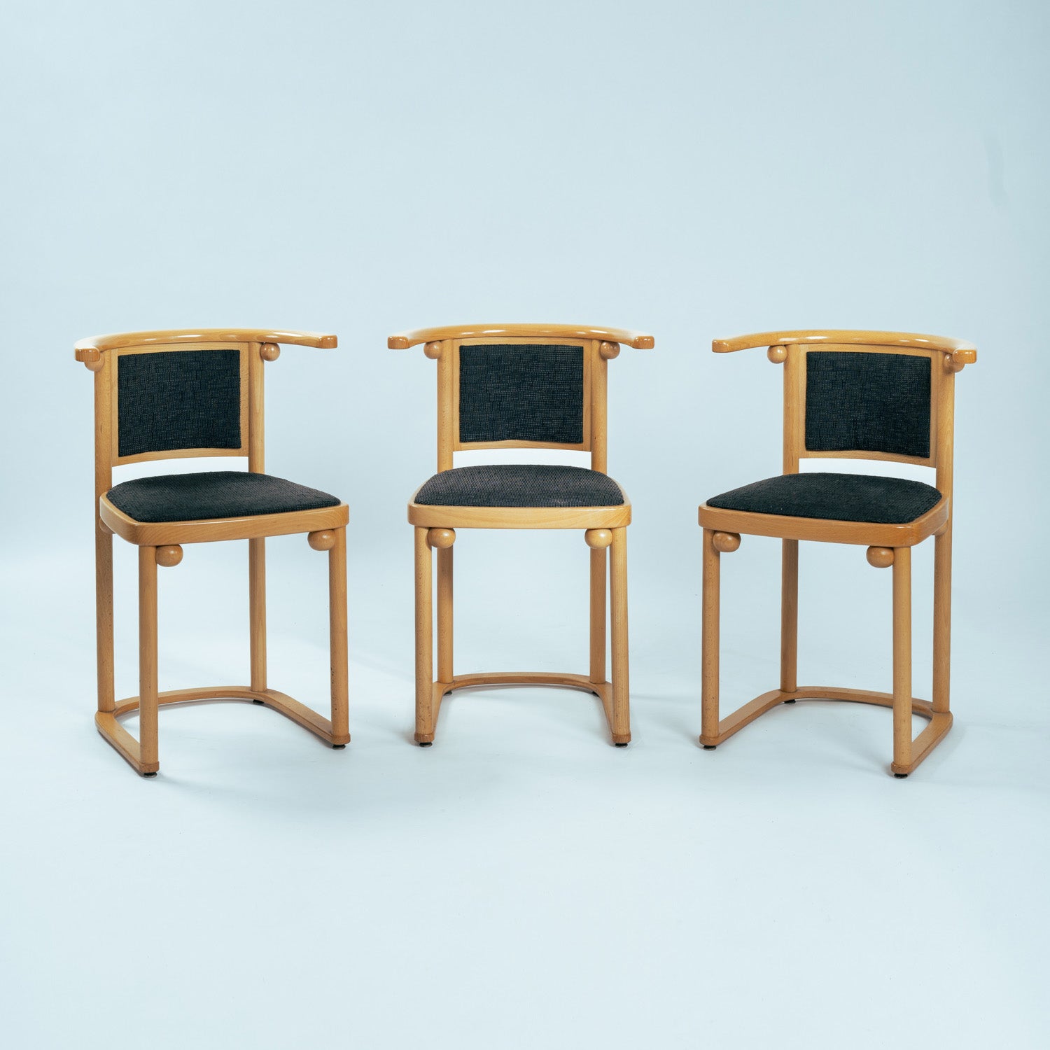 Set_of_3_Art_Nouveau_Fledermaus_Chairs_by_Josef_Hoffmann_for_Wittmann,_1980s