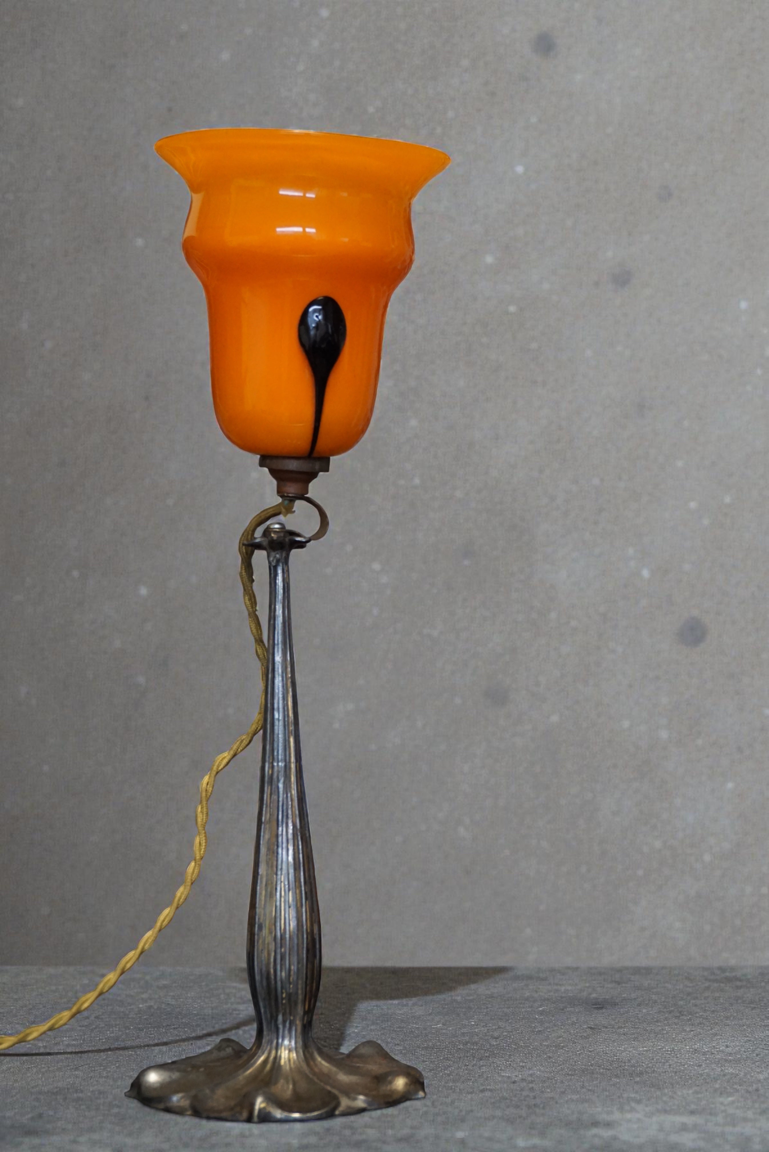 Art_Nouveau_Table_Lamp_signed_Paul_Follot_with_Loetz_Glass_Shade_and_Jean_Faure_Inscription,_circa_1905_for_La_Maison_Moderne