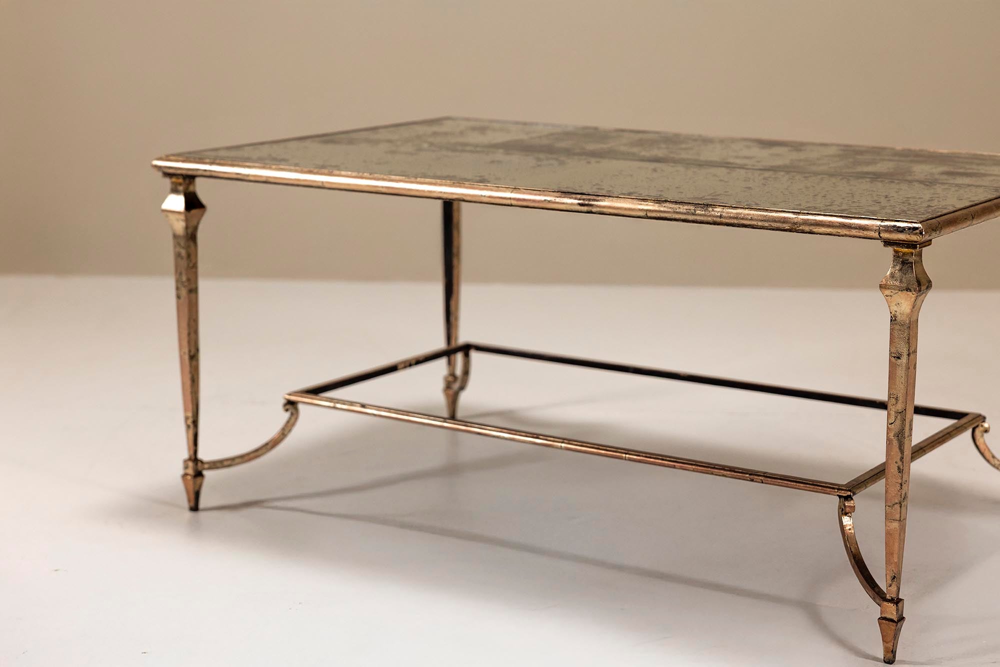 Artisanal_Coffee_Table_in_the_Style_of_Maison_Jansen_Mid-20th_Century_Europe