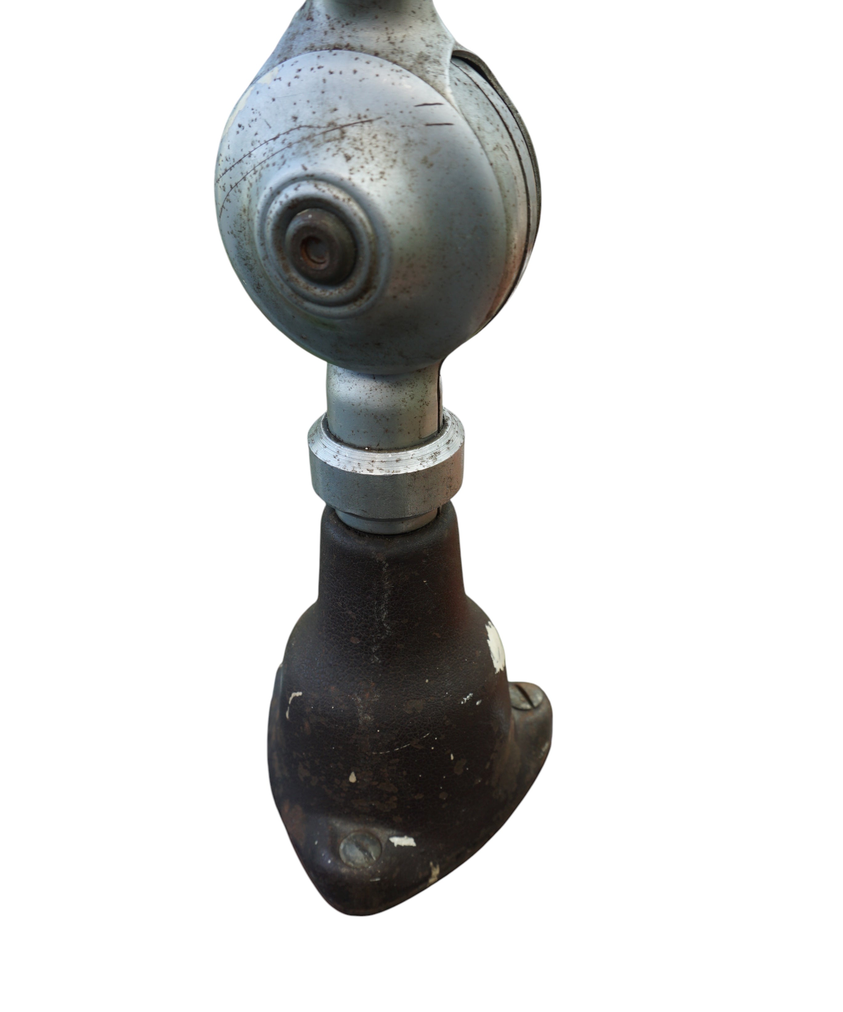 Triplex_Pendulum_Clamp_Lamp_by_Johan_Petter_Johansson_with_Midgard_R2_Shade,_Swedish_Industrial_Wall_Lamp,_1920s